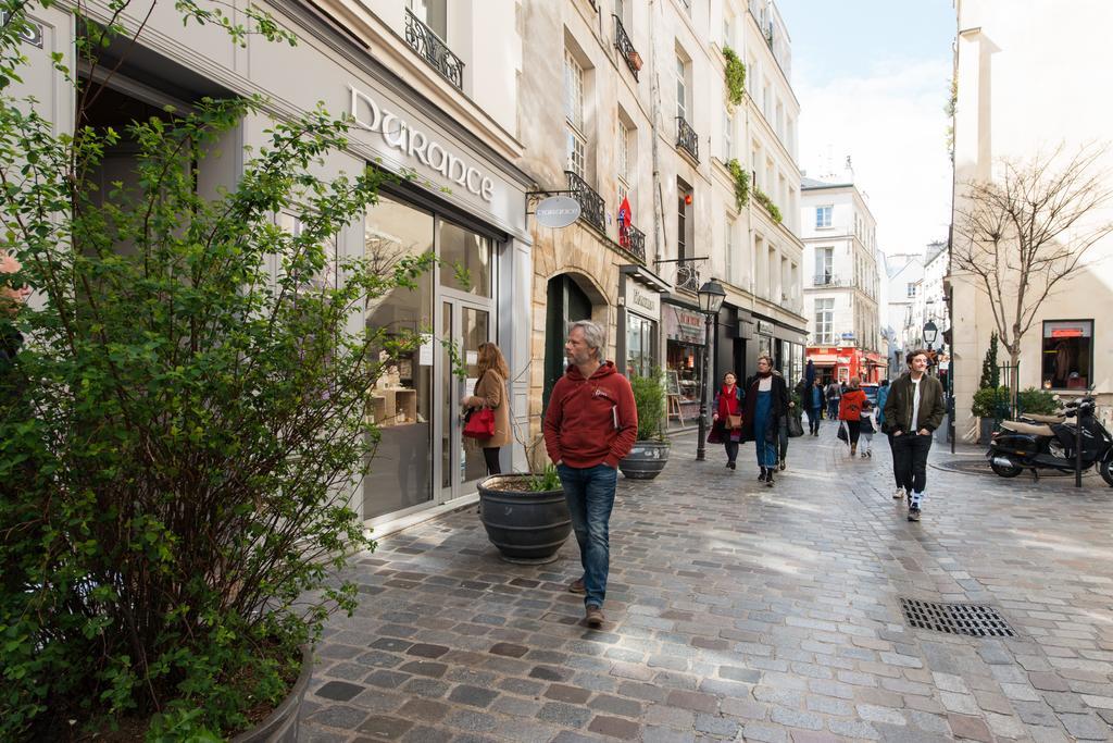 Appartement Marais Rosiers Loft - Menage Pro, Climatisation, Wifi