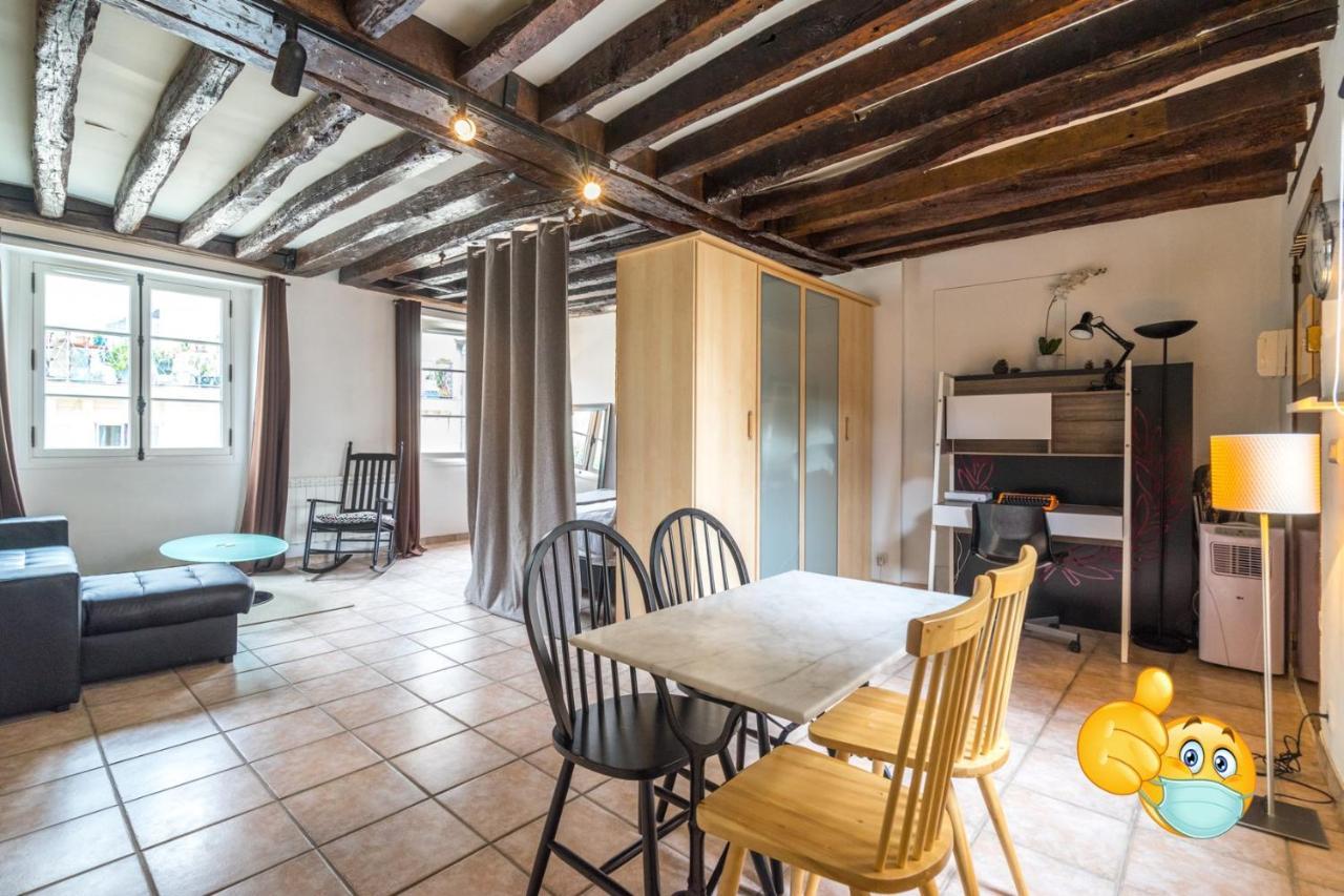 Marais Rosiers Loft - Menage Pro, Climatisation, Wifi